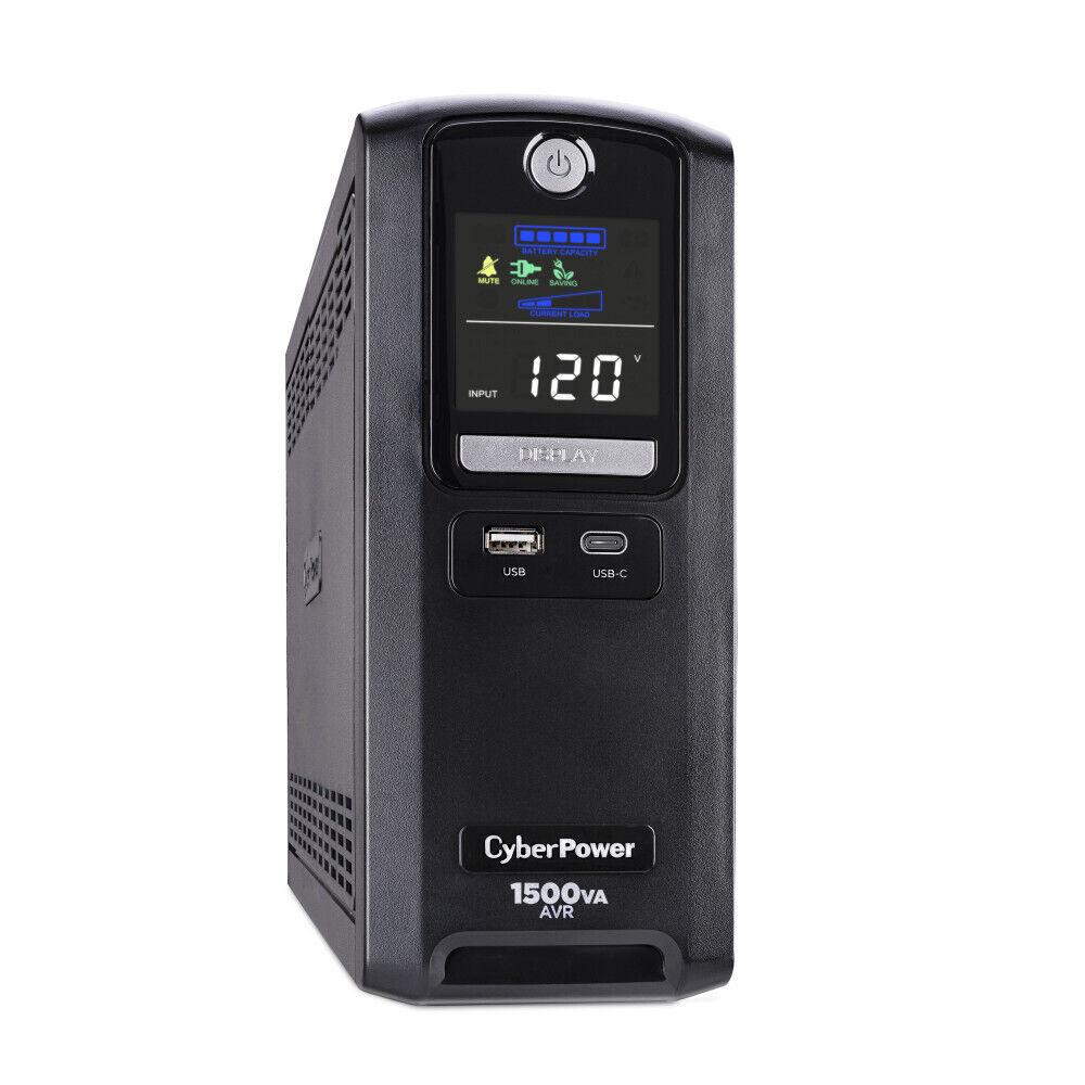 CyberPower LX1500GU3-R 1500VA / 900W UPS - Reliable Power Backup