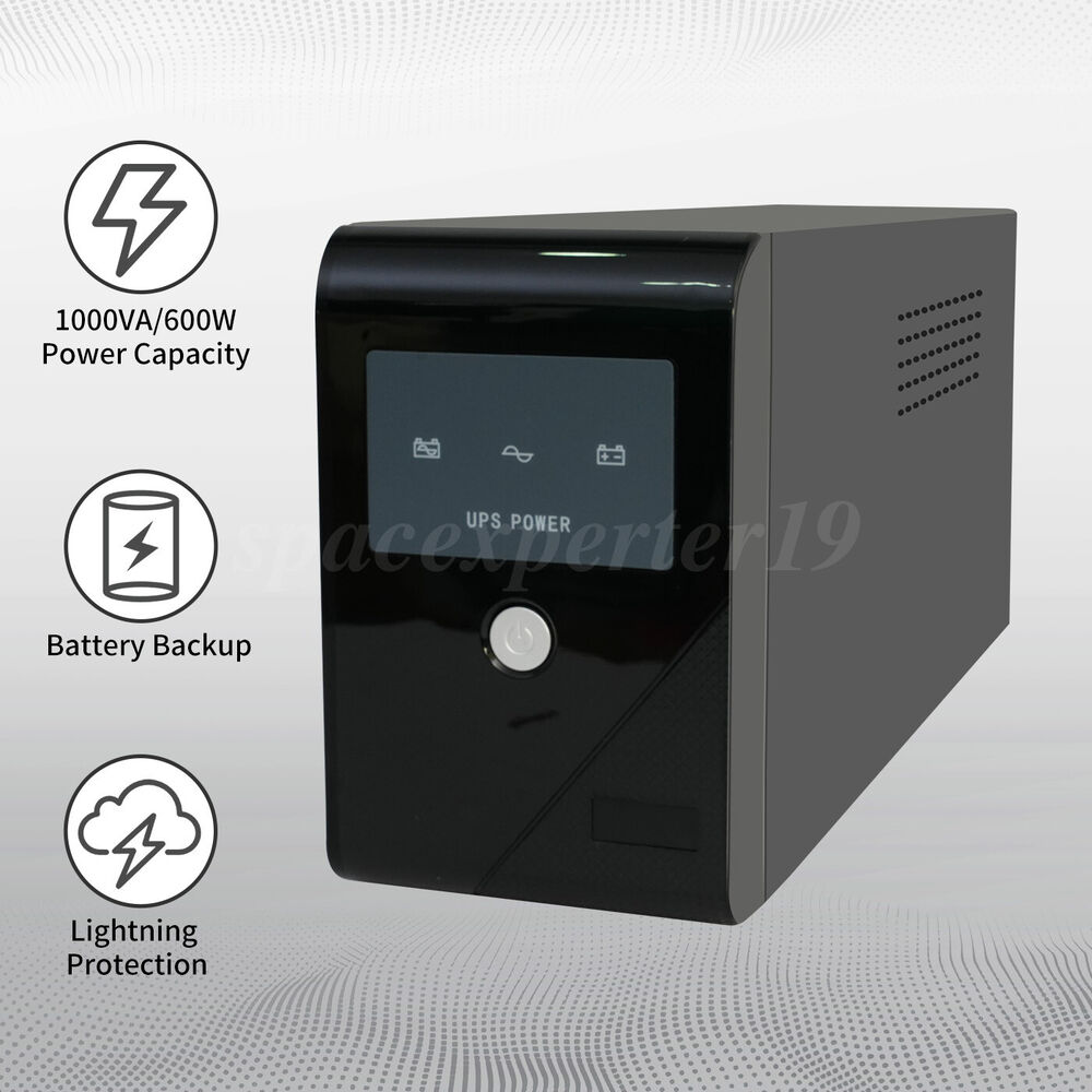 Uninterruptible Power Supply 500VA 300W with Battery Backup for Office Use