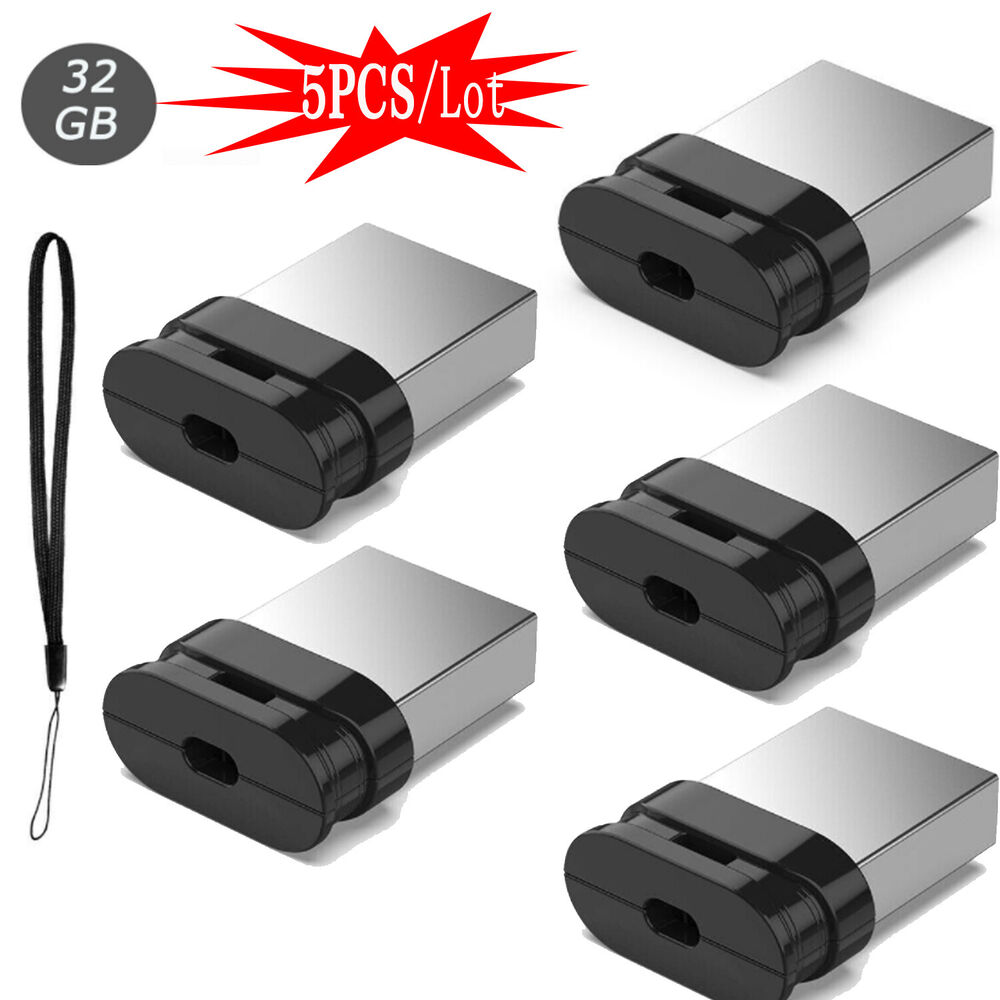 Enhanced Storage Mini USB 2.0 Flash Drive - 32GB/64GB