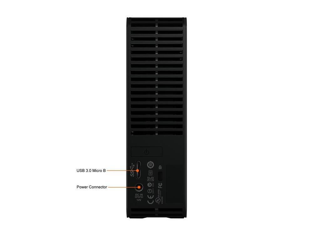WD 20TB Elements USB 3.0 Desktop External Hard Drive - High-Capacity Storage Solution