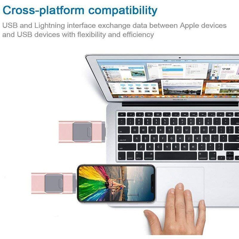 All-in-One 4in1 USB 3.0 Flash Drive - High-Speed Storage for All Your Devices