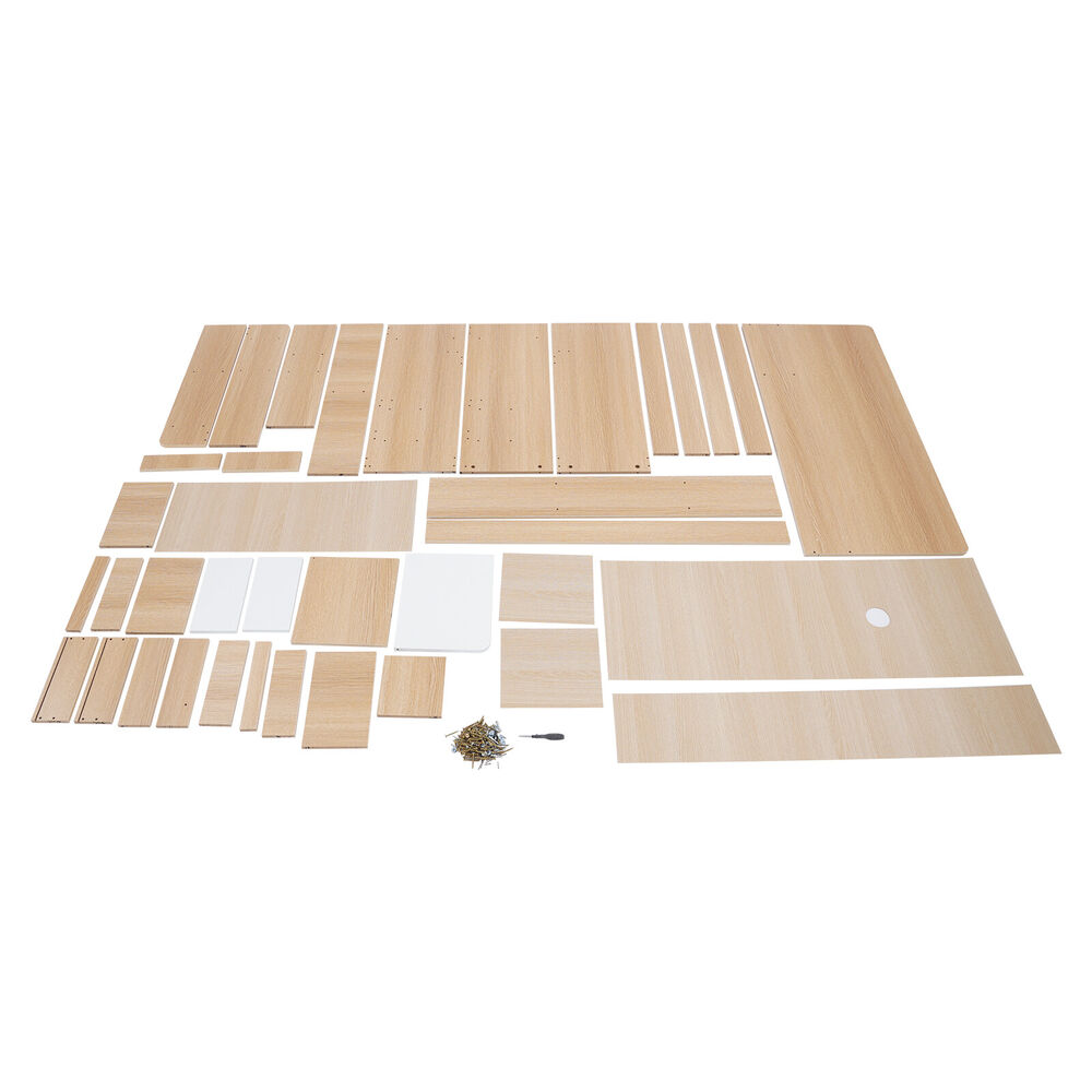 Stylish Oak Multipurpose Home Office Desk