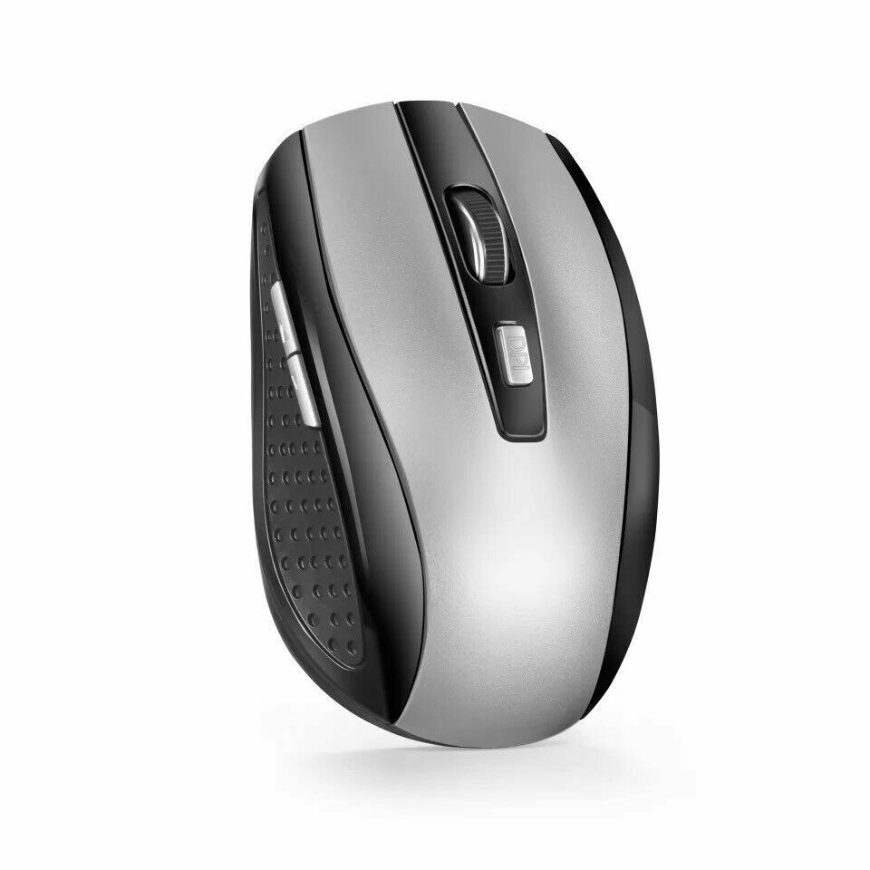 2.4GHz Wireless Optical Mouse with Adjustable DPI and Ergonomic Design