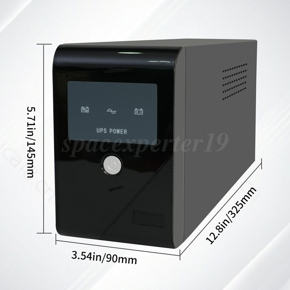Uninterruptible Power Supply 500VA 300W with Battery Backup for Office Use