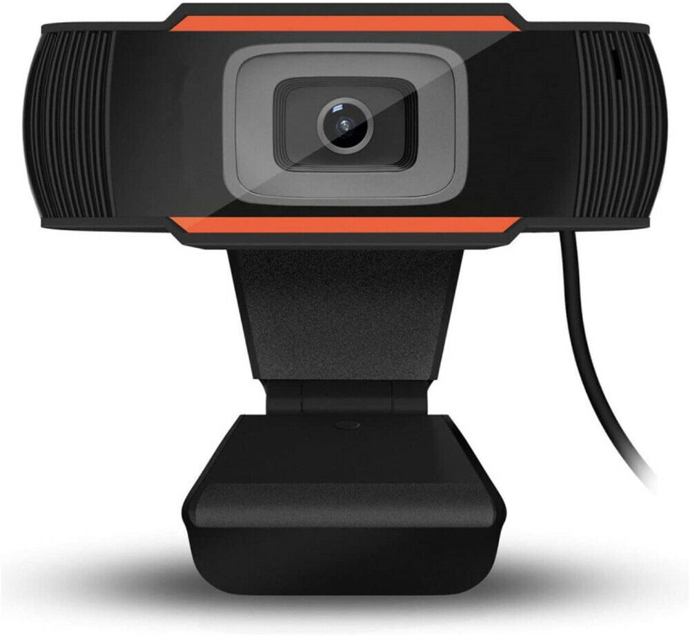 1080P HD Webcam with Auto Focus and Built-in Mic for Clear Video Calls
