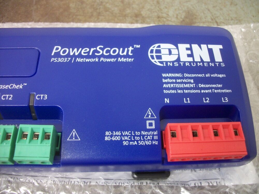 DENT INSTRUMENTS POWERSCOUT PS3037 - High-Precision Network Power Meter