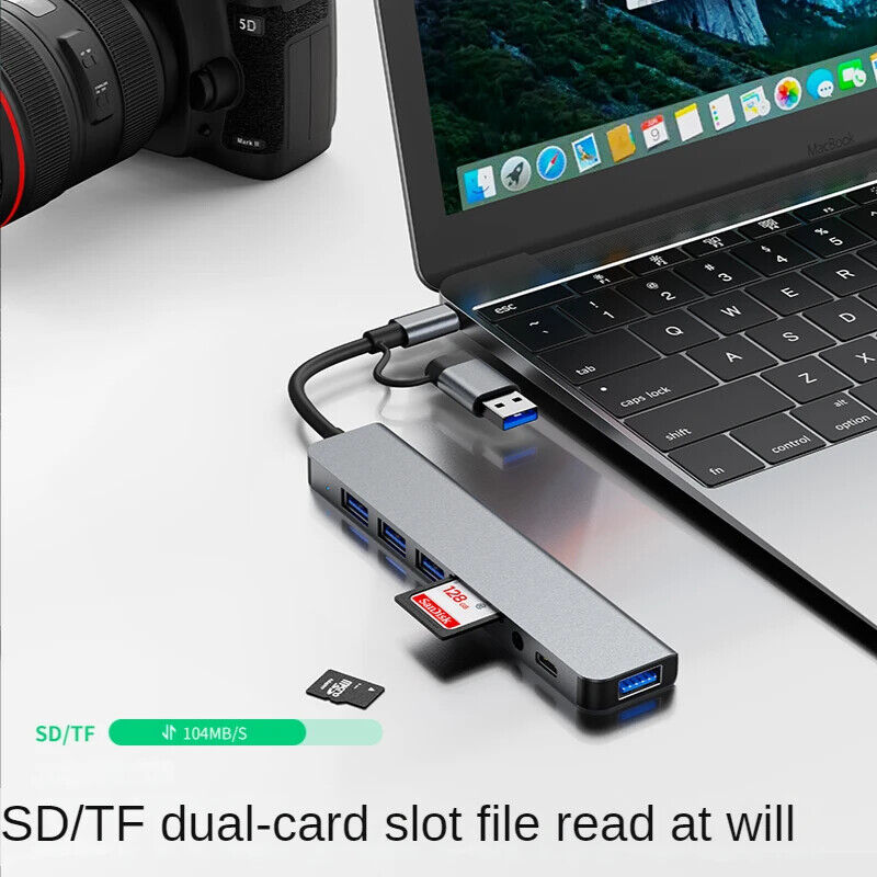 USB-C Multi-Port Docking Station with Enhanced Connectivity