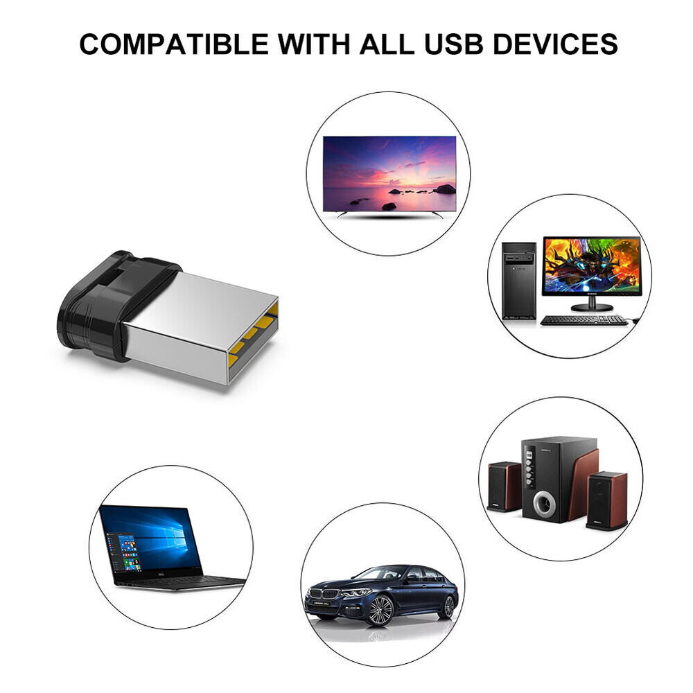 32GB High-Speed USB 2.0 Mini Thumb Drive for Data Storage