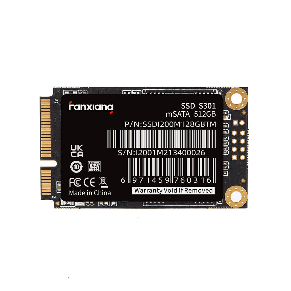 Fanxiang 2TB mSATA SSD - High-Speed Storage Solution for Enhanced Computing