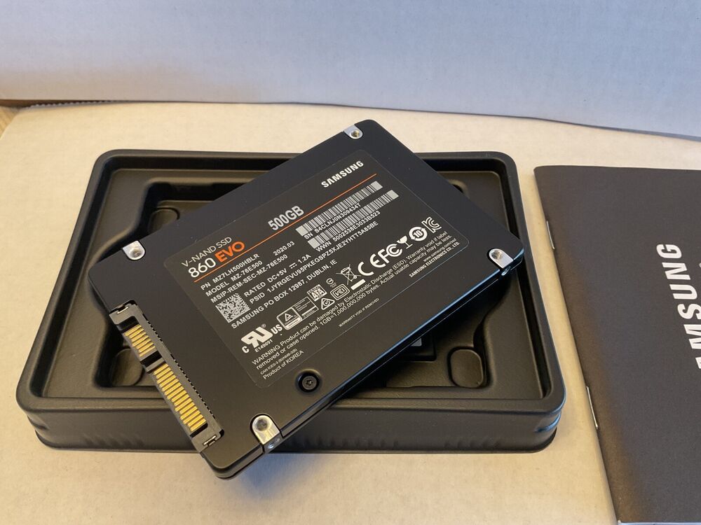 Samsung 860 EVO 500GB SATA SSD - Boost Your Laptop's Speed