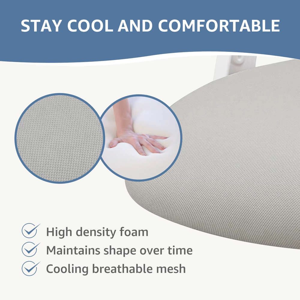 Ergonomic Breathable Mesh Office Chair with Adjustable Features