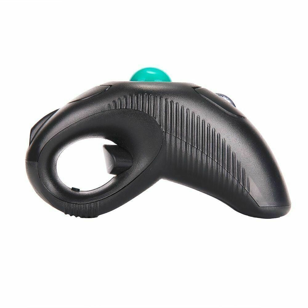 Ergonomic Wireless Trackball Mouse with Laser Pointer