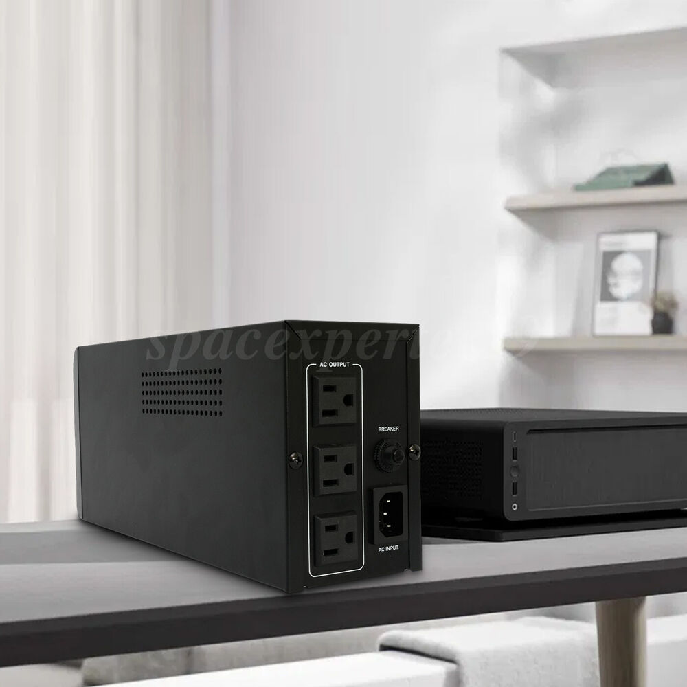 Uninterruptible Power Supply 500VA 300W with Battery Backup for Office Use