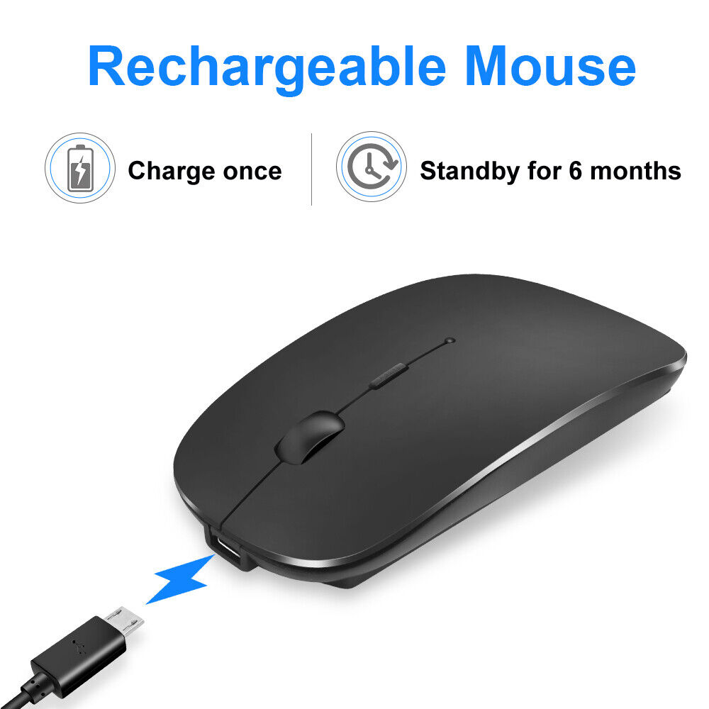 Wireless Rechargeable Mouse for Seamless Connectivity