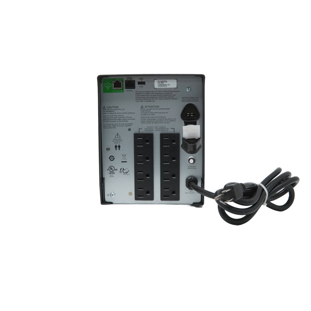 APC Smart-UPS C1500 1500VA UPS with Network Management Card