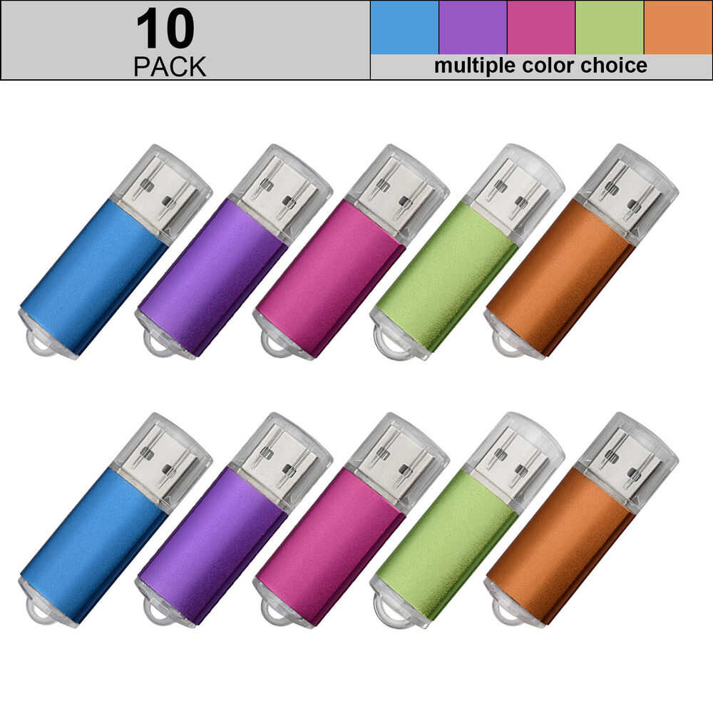 Enhanced Storage USB Flash Drives - 2GB to 64GB Variants