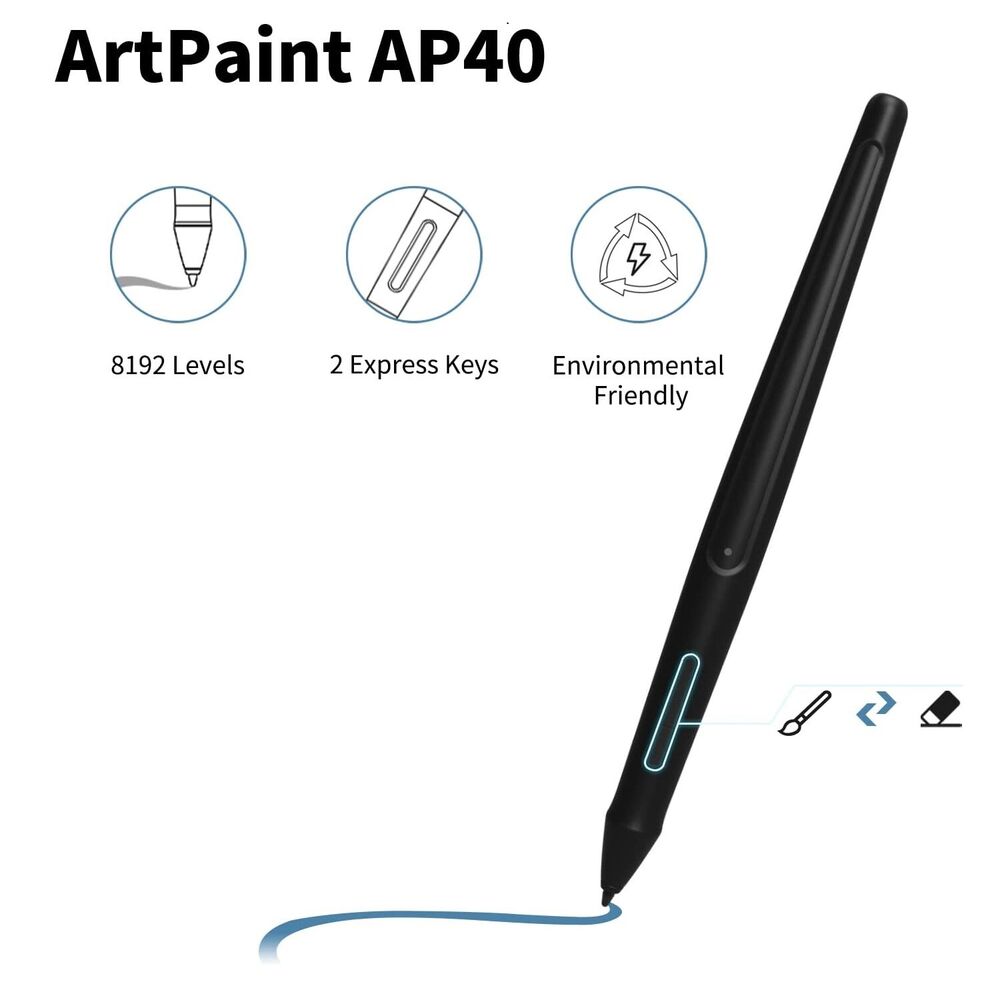 GAOMON PD1560 Professional Digital Graphic Tablet with 10-Shortkeys and Pen Display