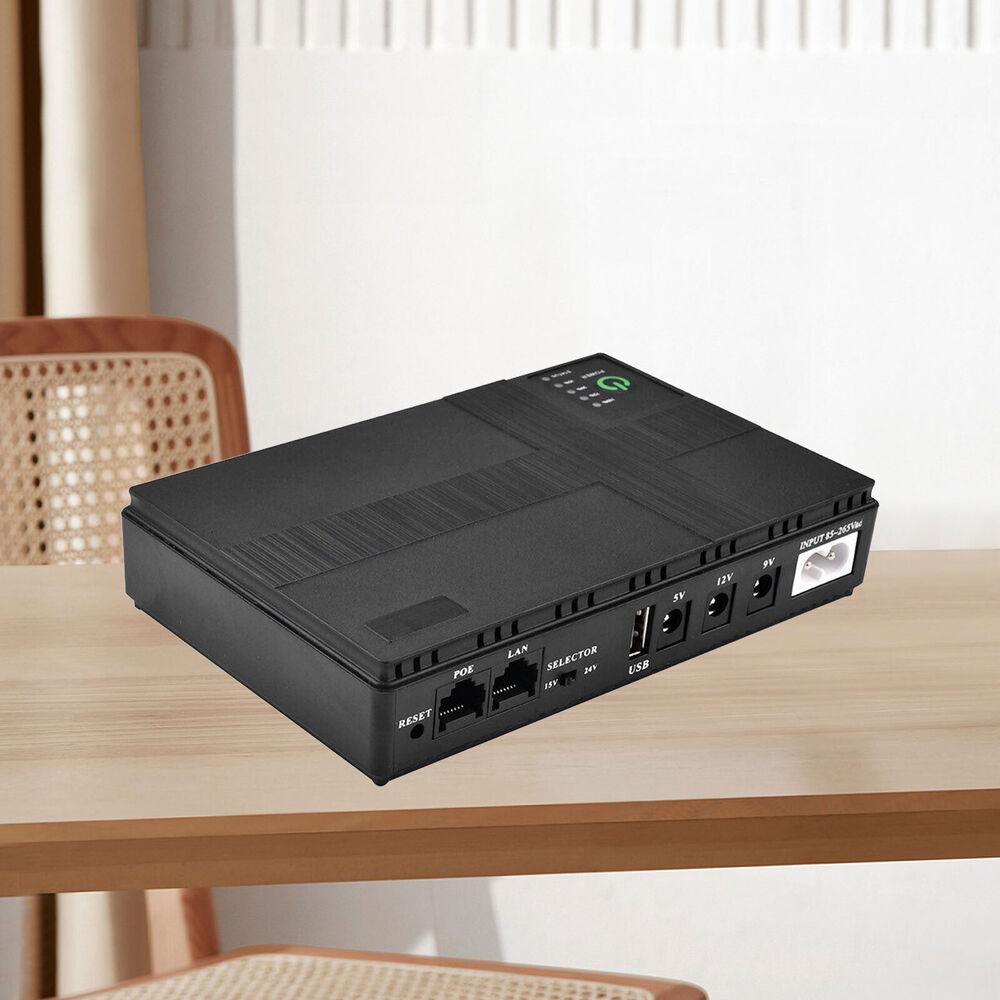 10400mAh Portable UPS Battery Backup for Home Security