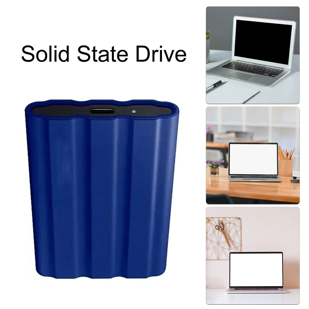 1/2/4TB High-Speed External Hard Drive with USB 3.1/Type-C