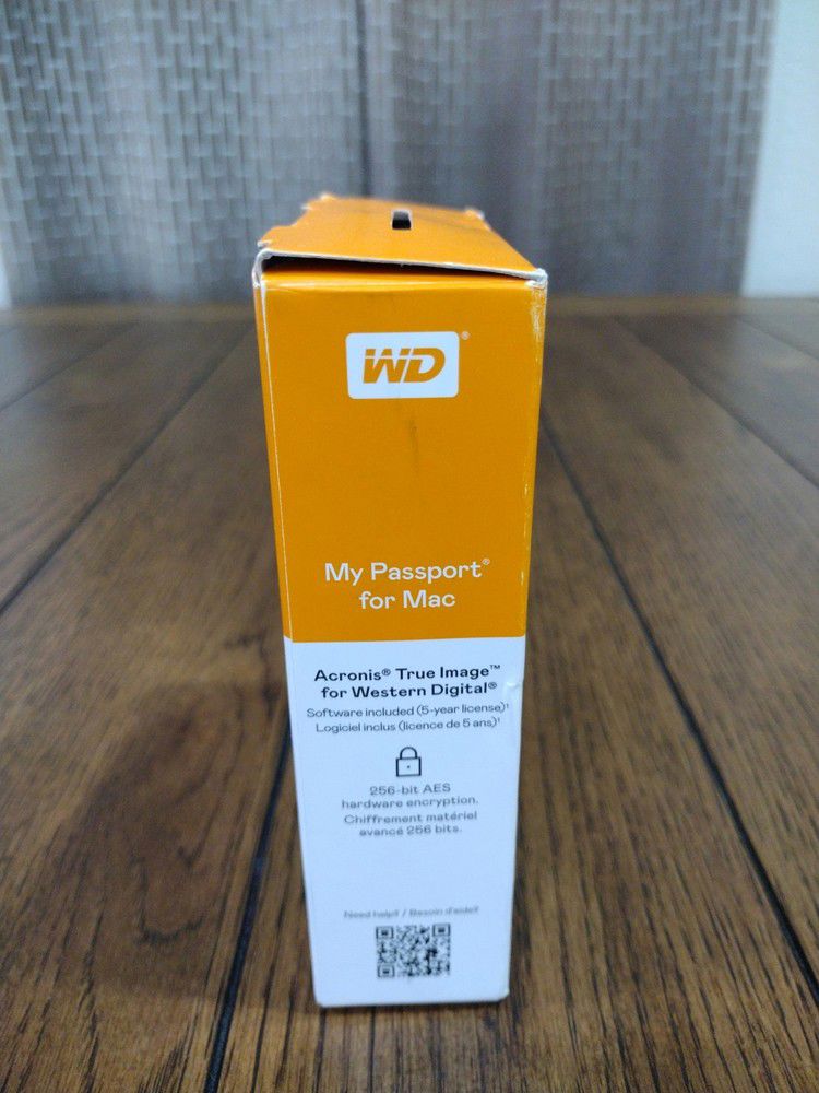 Western Digital My Passport 2TB External Hard Drive - Sleek Storage Solution