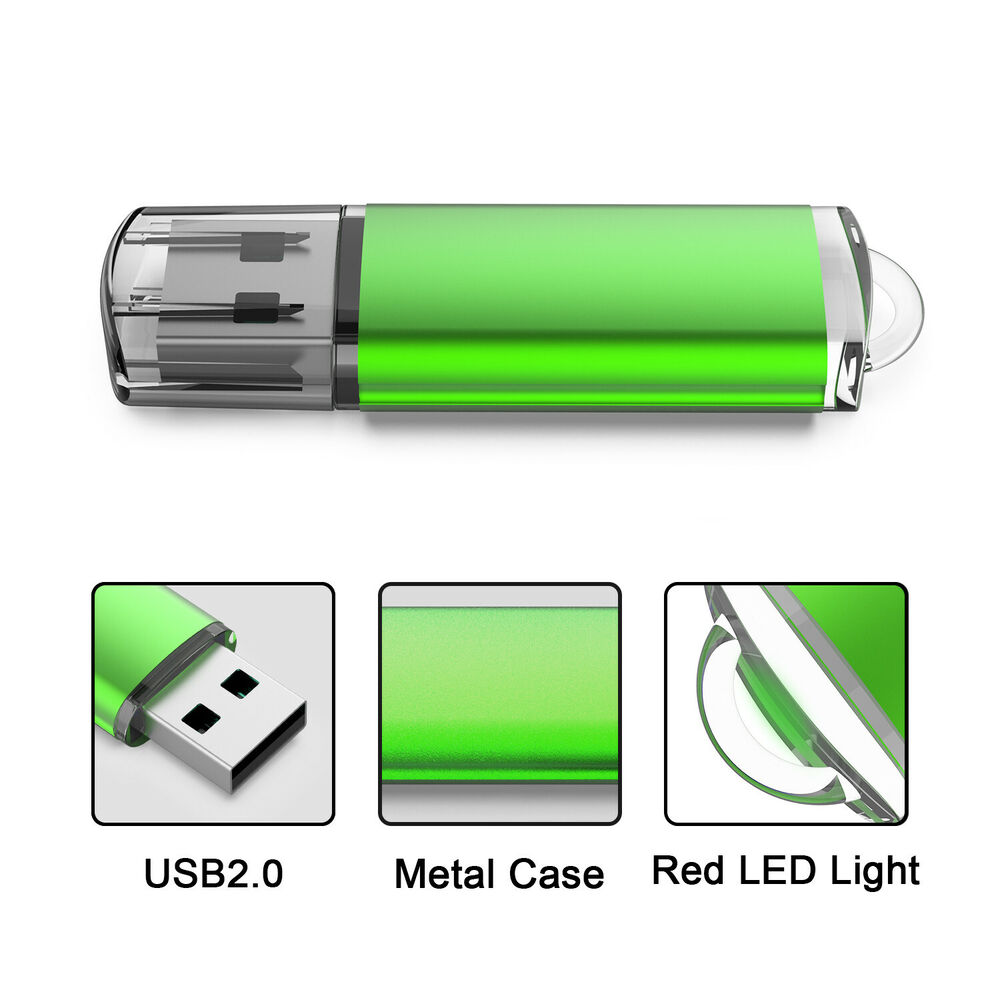 Enhanced Storage USB Flash Drives - 2GB to 64GB Variants