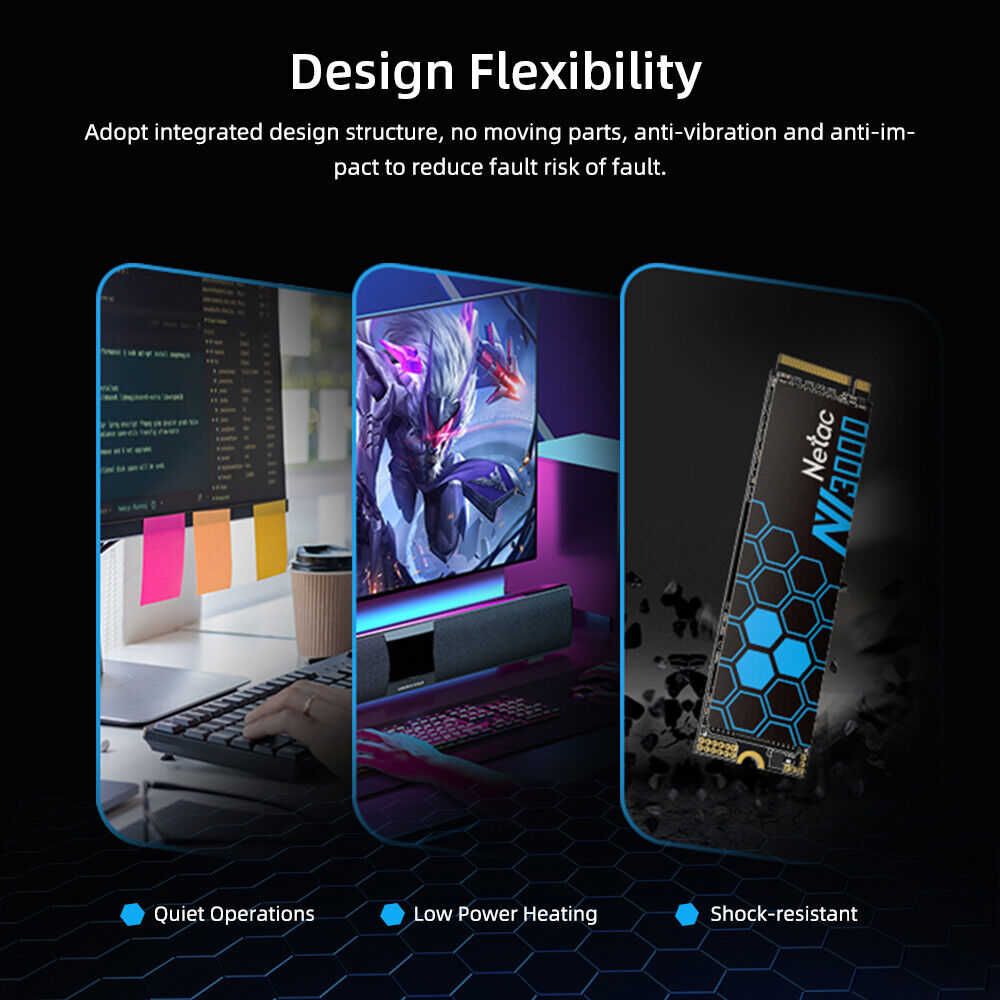 Ultra-Fast 250GB M.2 NVMe SSD for Speedy Storage