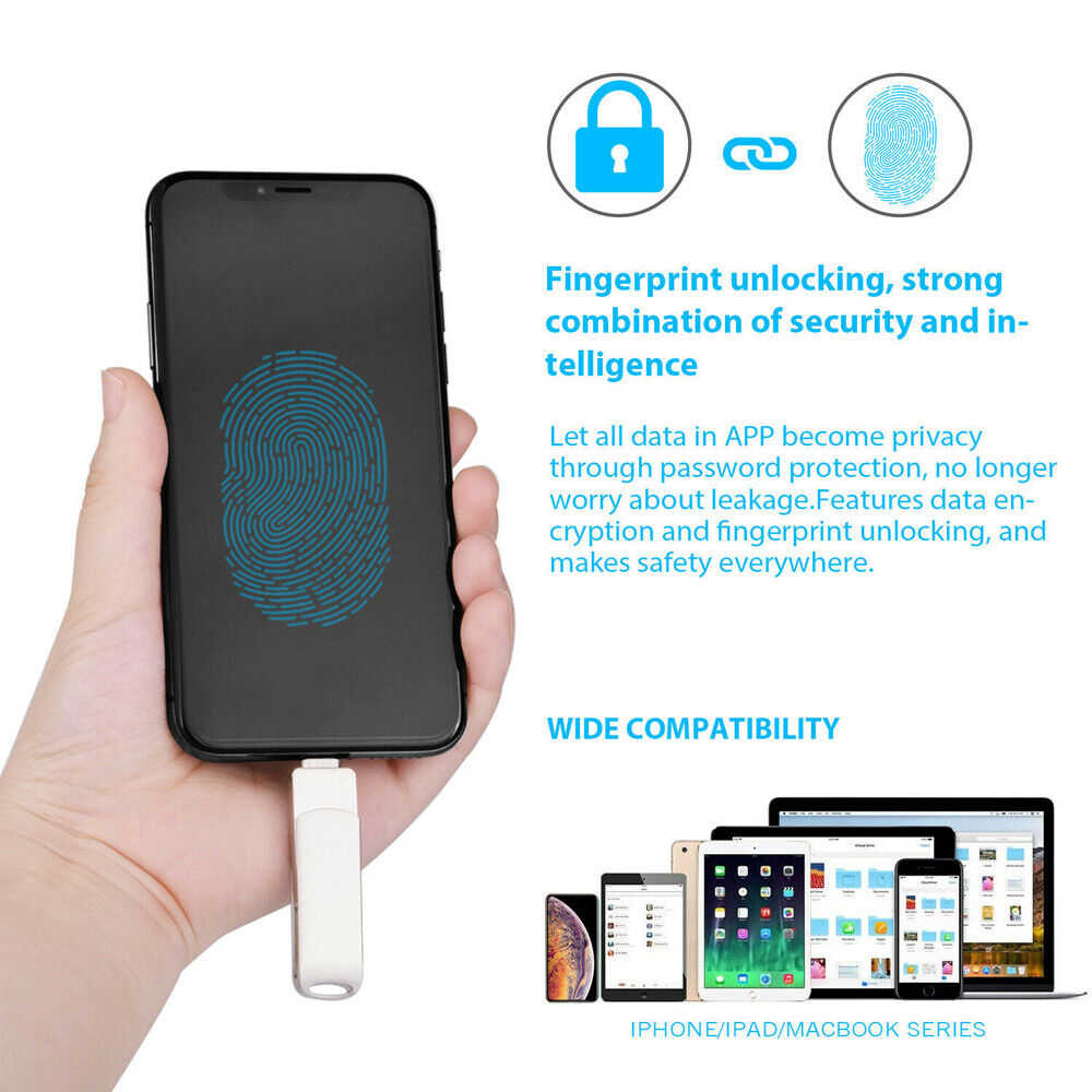 High-Capacity USB 3.0 OTG Flash Drive