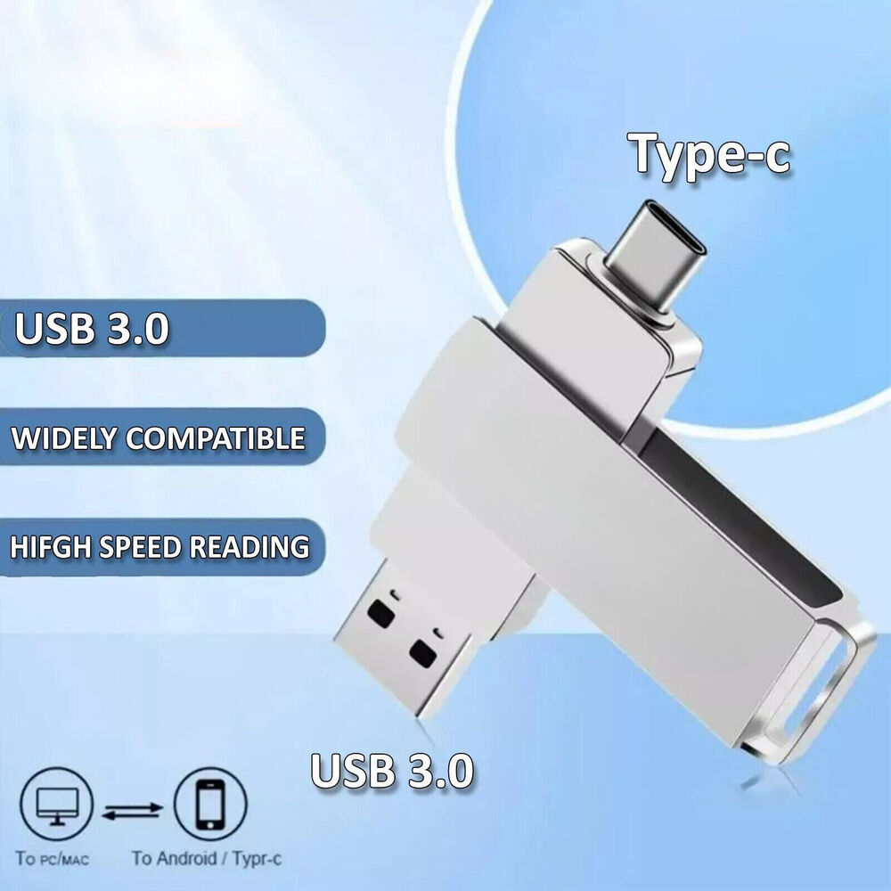 Ultra-Fast High-Capacity USB 3.2 Flash Drive - 2TB to 64TB