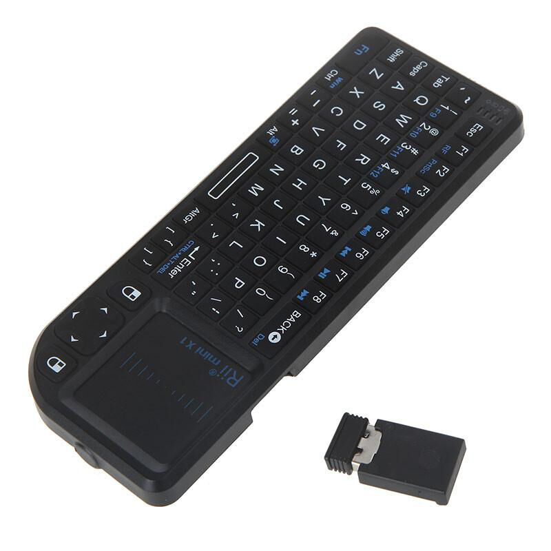 Rii X1 2.4Ghz Wireless Mini Keyboard - Compact & Versatile for Multiple Devices