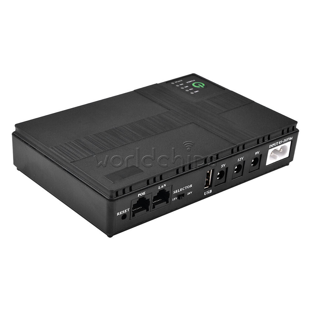 10400mAh Portable UPS for Continuous Router Power
