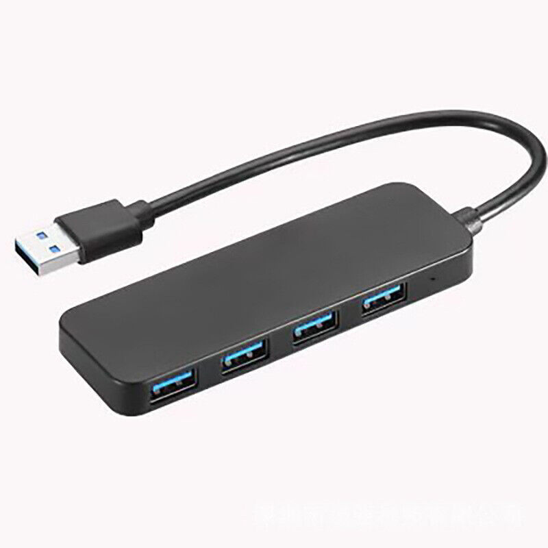 4-Port USB 3.0 Hub for Enhanced Laptop Connectivity