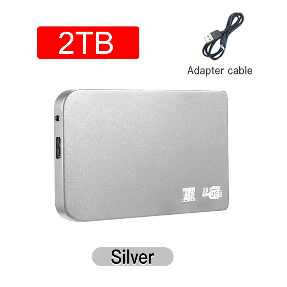 Enhanced Storage with 1/2/4TB USB 3.0 External Hard Drive