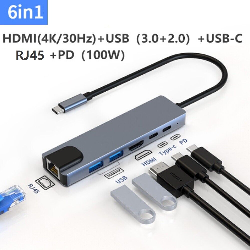 USB-C Ethernet Hub for Enhanced Connectivity