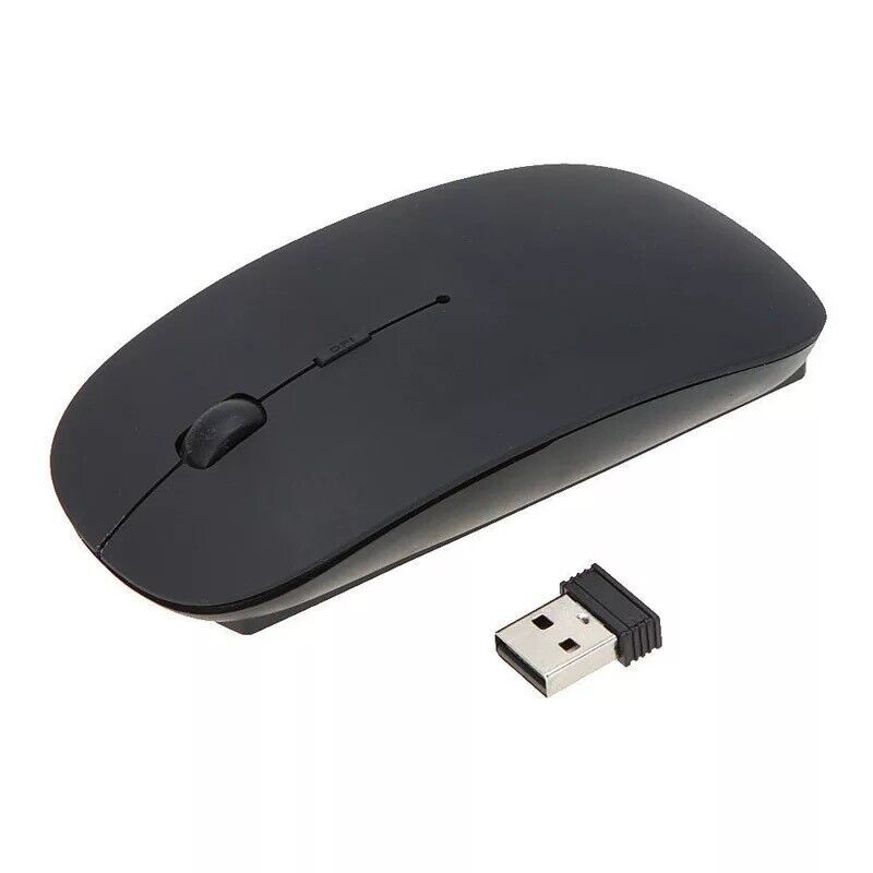 Ergonomic 2.4GHz Wireless Optical Mouse for Apple Devices