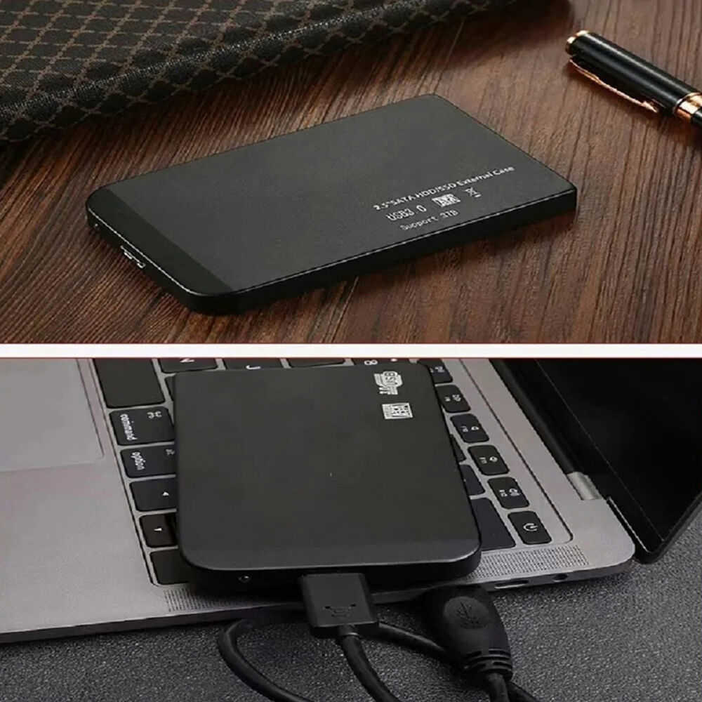 Enhanced Storage with 1/2/4TB USB 3.0 External Hard Drive
