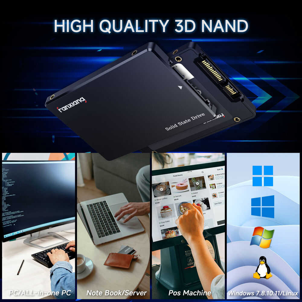 Fanxiang 1TB 2.5 SATA SSD - High-Speed Storage Drive for Enhanced Performance