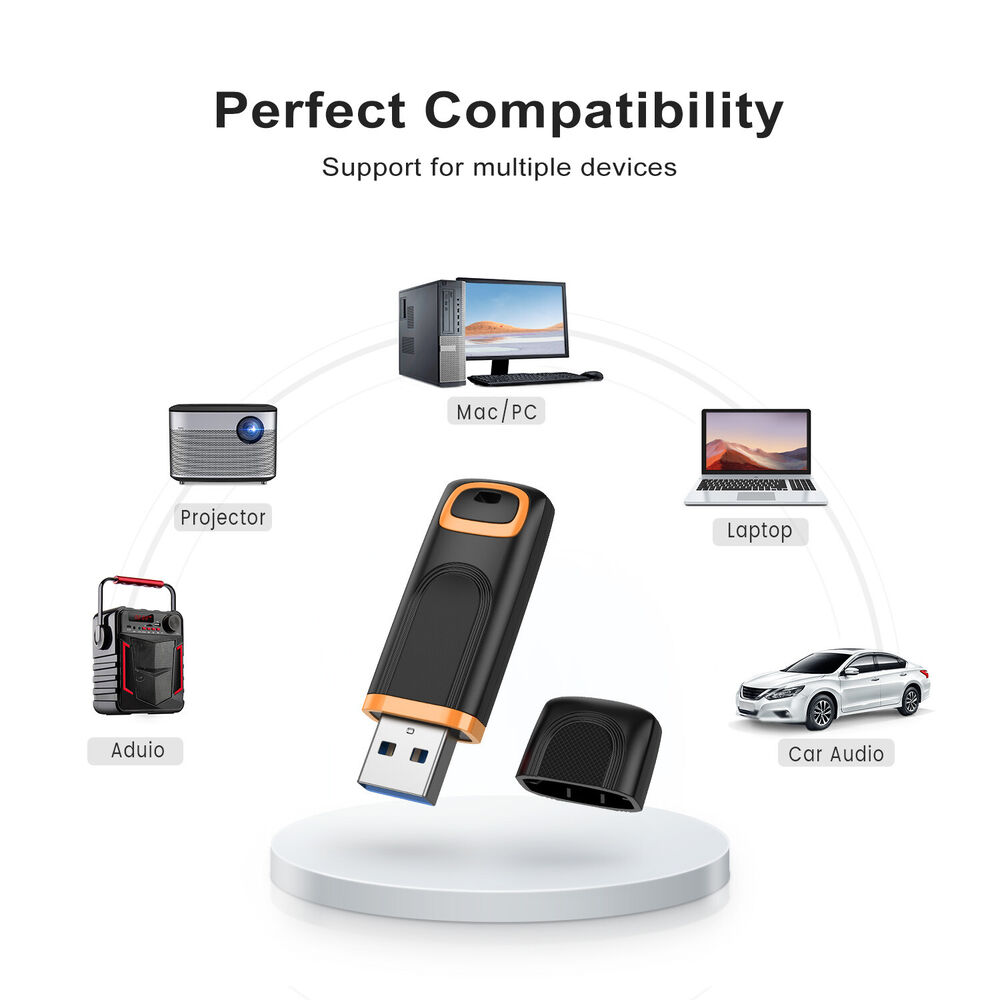 5/10 Pack High-Capacity USB 2.0 Flash Drives