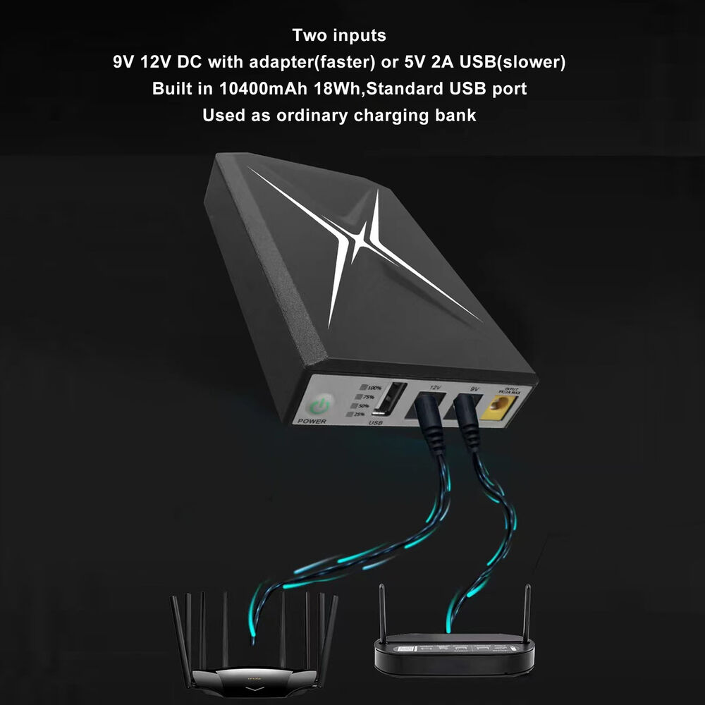 10400mAh UPS Battery Backup for WiFi SD0 Router