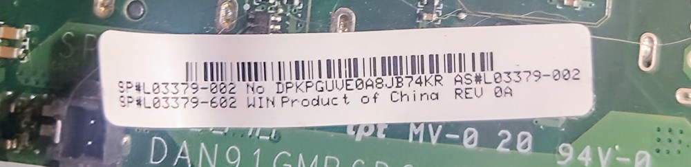 HP 20-C410 Desktop Motherboard Replacement - N91G, J4005/J5005 CPU Support