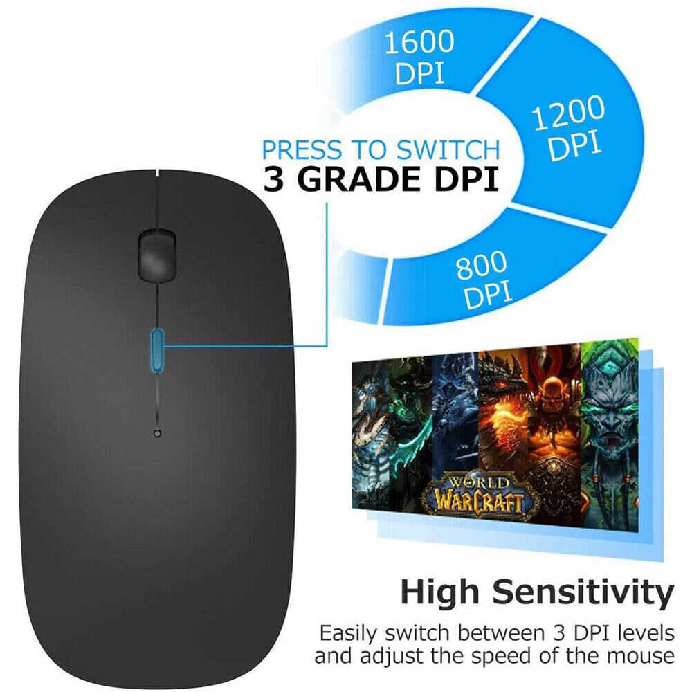 Wireless Rechargeable Mouse for Seamless Connectivity