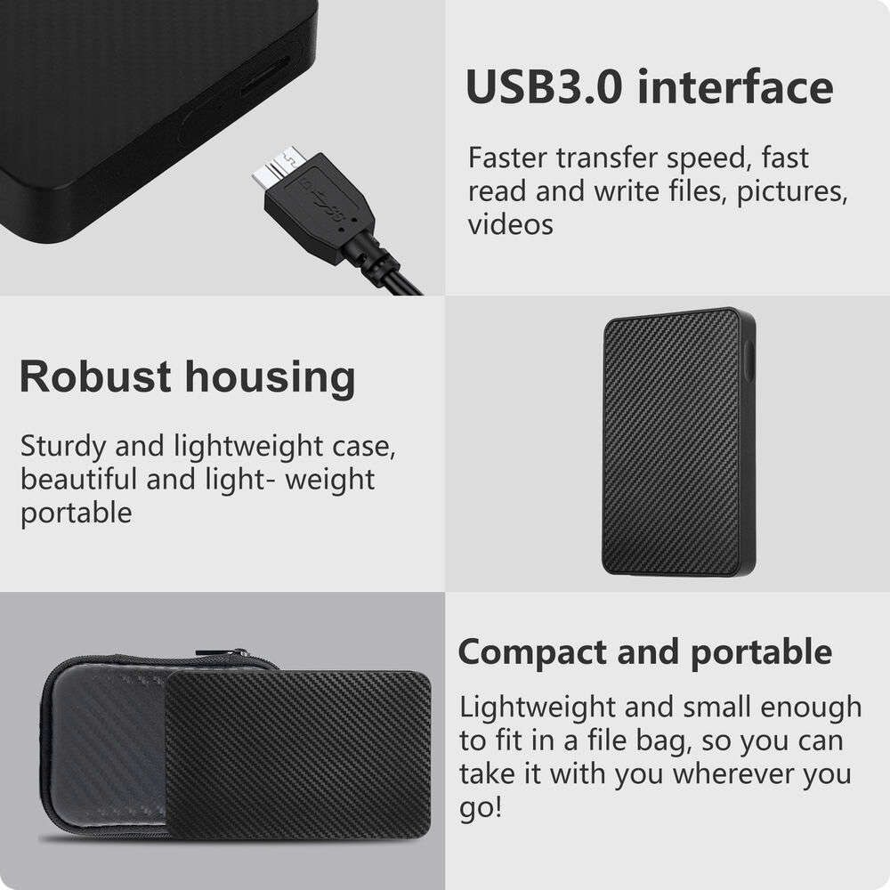 Enhanced 2.5-Inch SATA HDD with USB 3.0 for Reliable Data Storage