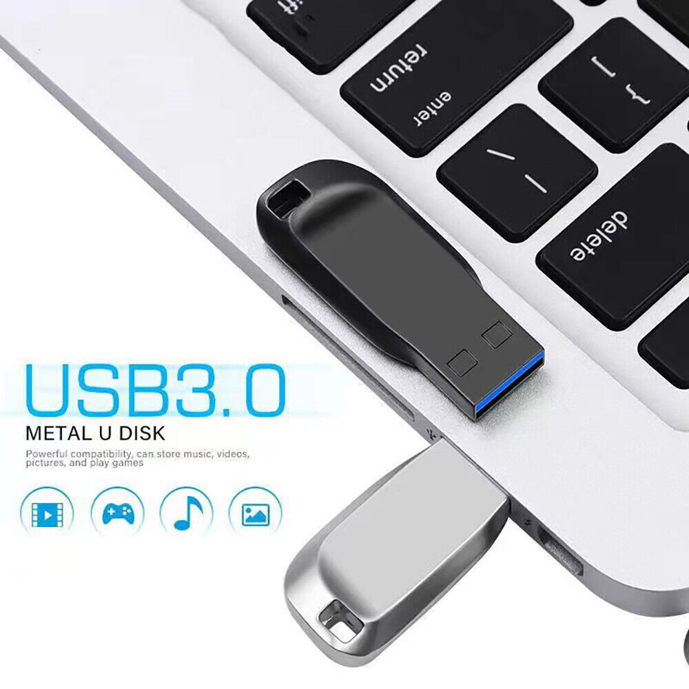 2TB High-Capacity USB 3.0 Flash Drive - Portable Storage for PC and Laptop