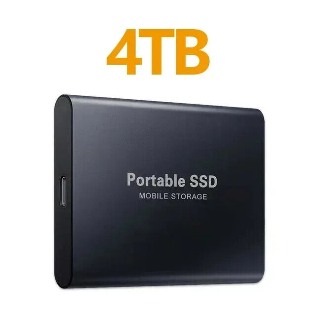 1TB High-Speed USB 3.1 Type-C External SSD - Portable Storage Solution