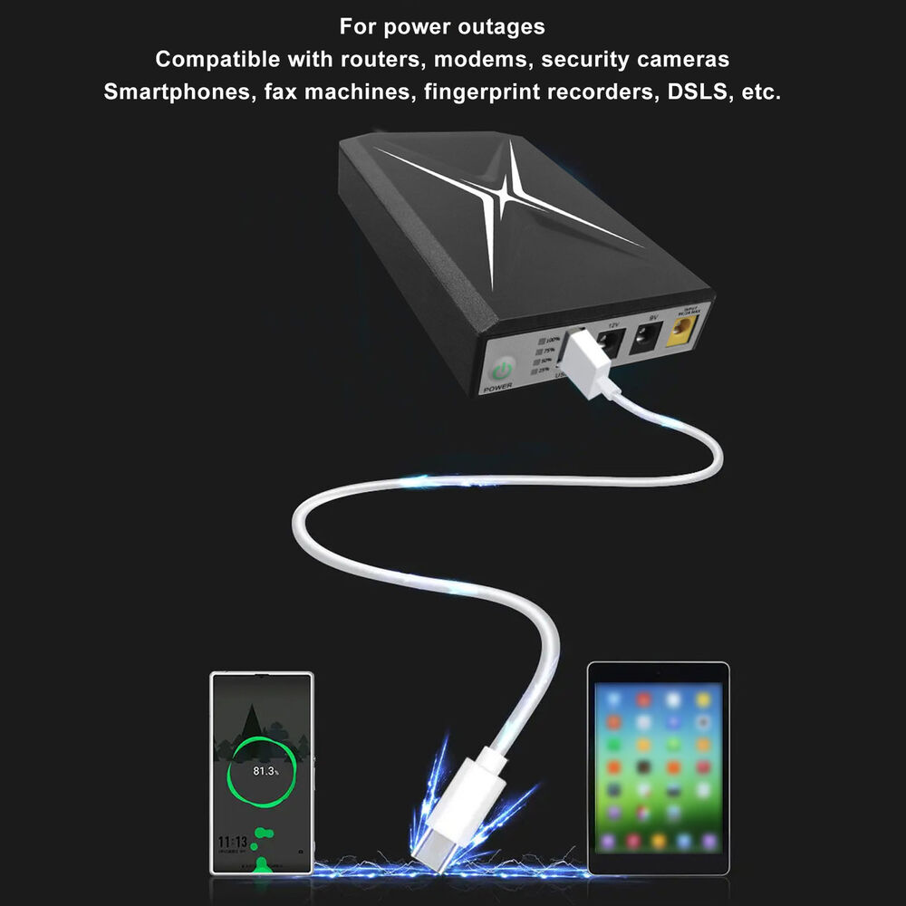 10400mAh UPS Battery Backup for WiFi SD0 Router