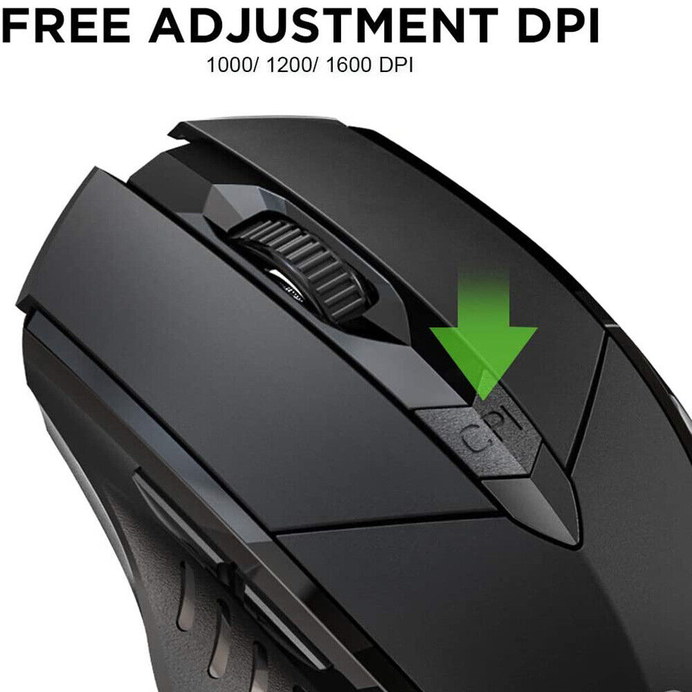 Ergonomic Rechargeable Dual-Mode Bluetooth Mouse 2.4G
