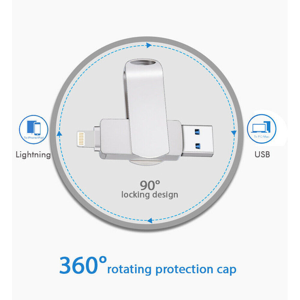 High-Capacity USB 3.0 OTG Flash Drive