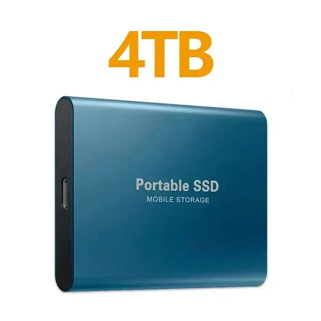 1TB High-Speed USB 3.1 Type-C External SSD - Portable Storage Solution