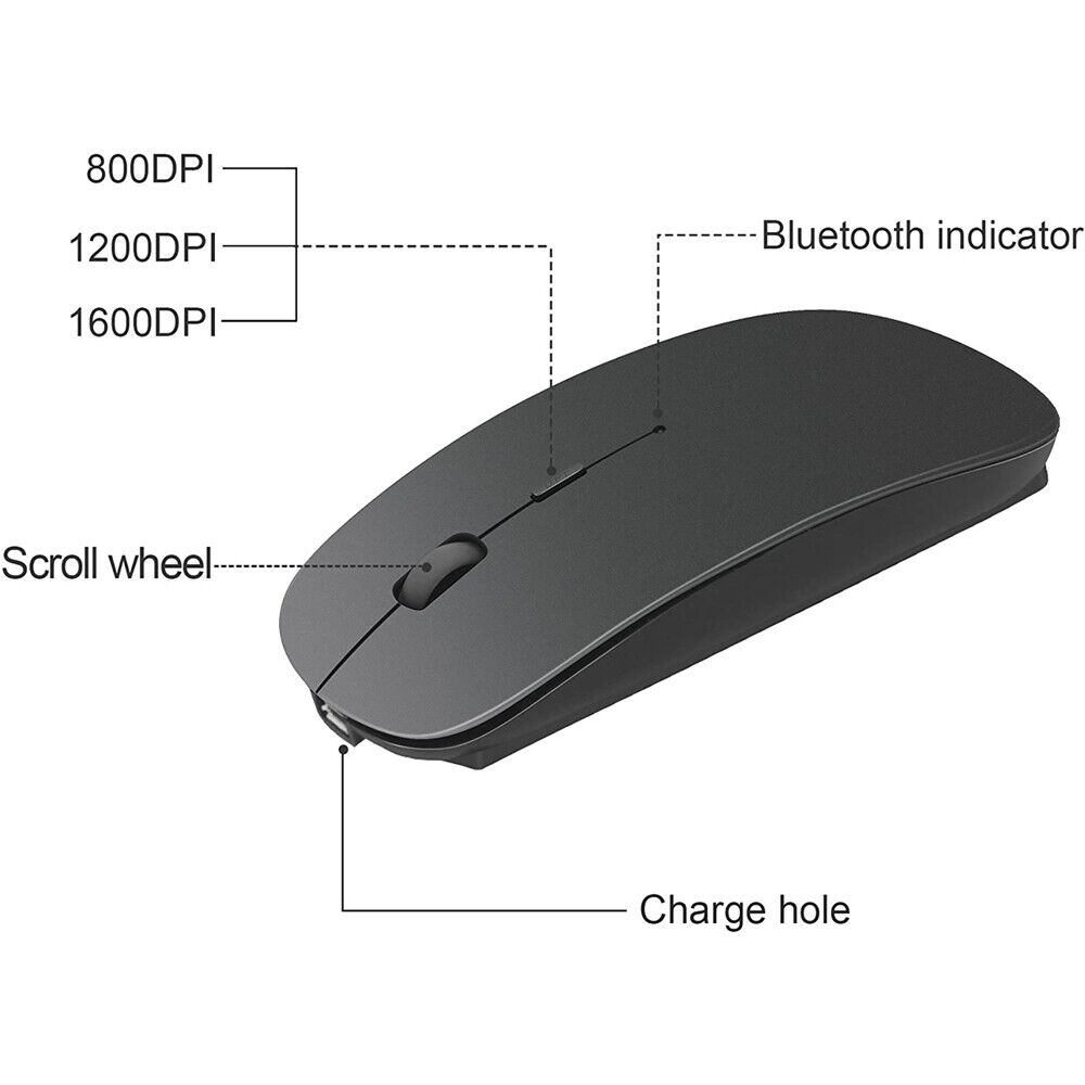 Wireless Rechargeable Mouse for Seamless Connectivity
