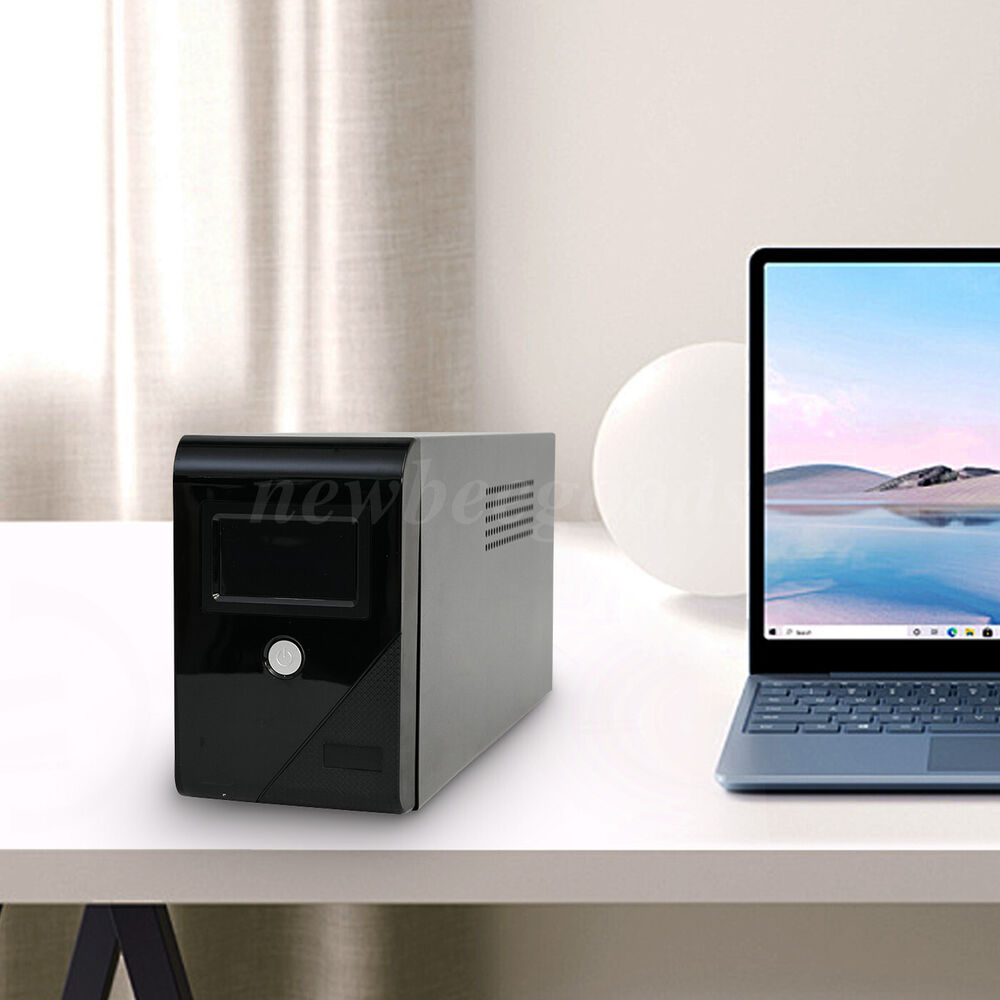 1000VA 600W UPS with LCD Display and Battery Backup