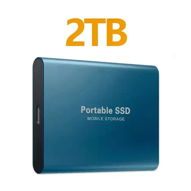 1TB High-Speed USB 3.1 Type-C External SSD - Portable Storage Solution